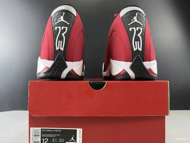 Reps TBK GYM RETRO TORO JORDAN AIR 14 RED 487471-006 0326